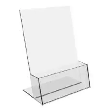 Back Bended Broach Display Stand Acrylic Brochure Holder7-4530418-40524.webp